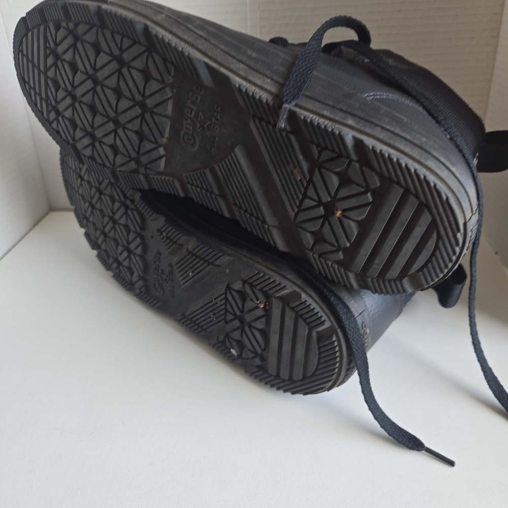 Converse Chuck Taylor Berkshire Boot Cold Fusion Triple Black 171447C Men's 12 - Picture 4 of 5